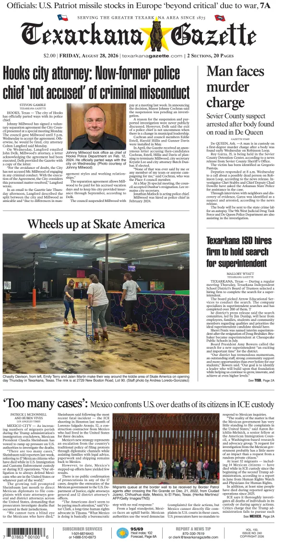 Cover of Texarkana Gazette