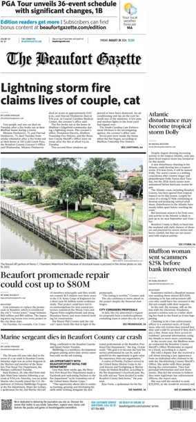 Cover of The Beaufort Gazette