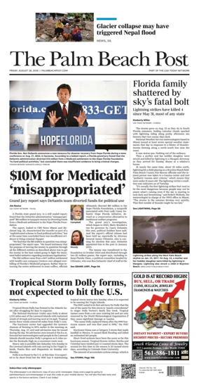 Cover of The Palm Beach Post