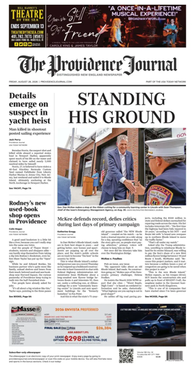 Cover of The Providence Journal
