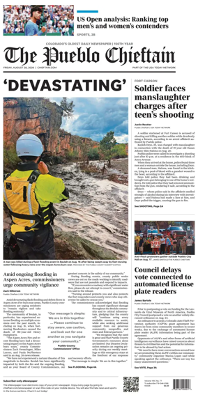 Cover of The Pueblo Chieftain