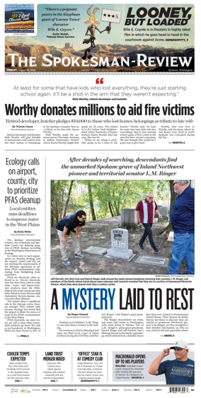Cover of The Spokesman-Review (Spokane)