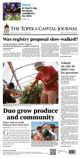 Cover of The Topeka Capital-Journal
