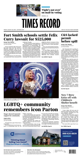 Cover of Times Record (Ft. Smith Southwest)