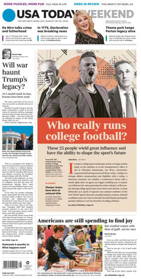 Cover of USA TODAY US Edition