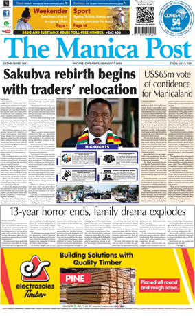 Cover of The Manica Post
