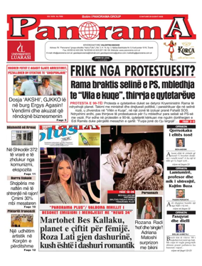 Cover of Panorama (Albania)