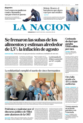Cover of La Nacion