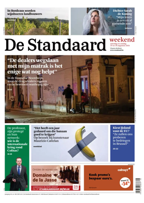 Cover of De Standaard