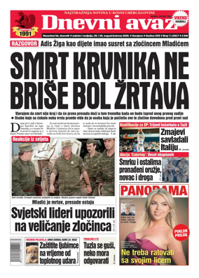 Cover of Dnevni avaz