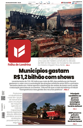 Cover of Folha de Londrina