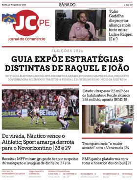 Cover of Jornal do Commercio