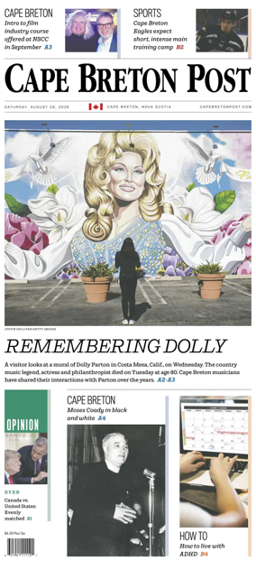Cover of Cape Breton Post