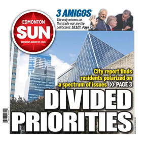 Cover of Edmonton Sun