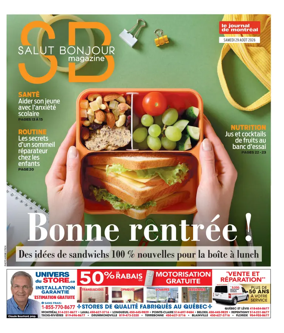 Cover of Le Journal de Montreal - Salut Bonjour Magazine