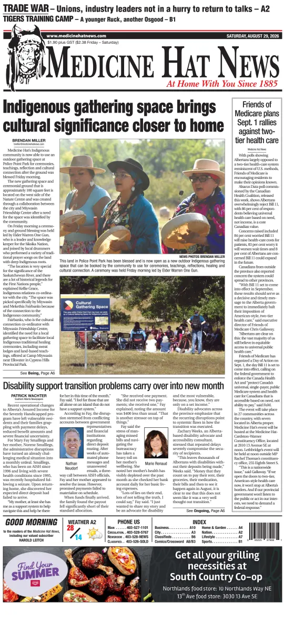 Cover of Medicine Hat News