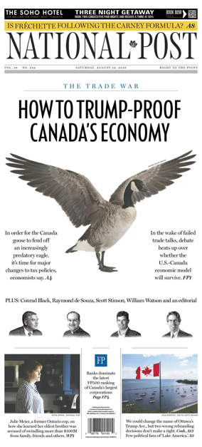 Cover of National Post - (Latest Edition)