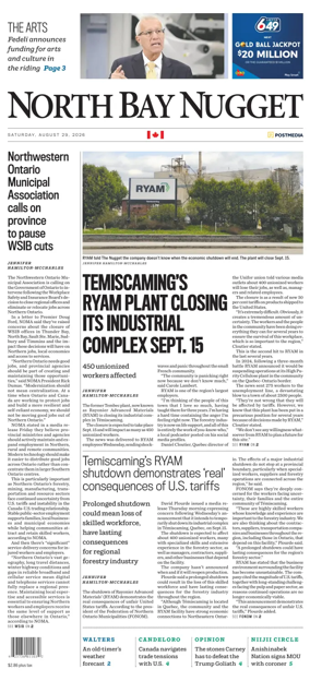Cover of North Bay Nugget