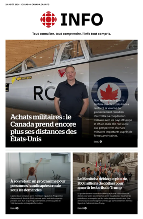 Cover of Radio-Canada Info