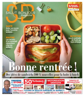 Cover of Le Journal de Quebec - Salut Bonjour Magazine