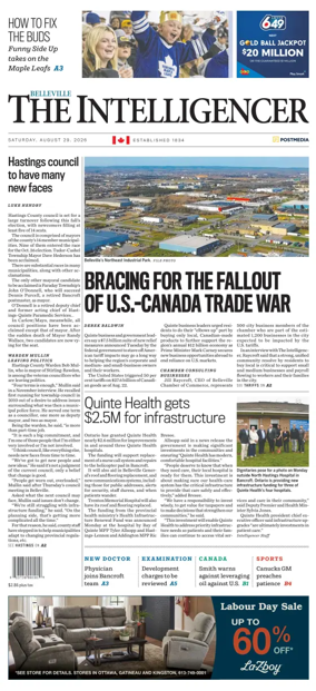 Cover of The Intelligencer (Belleville)