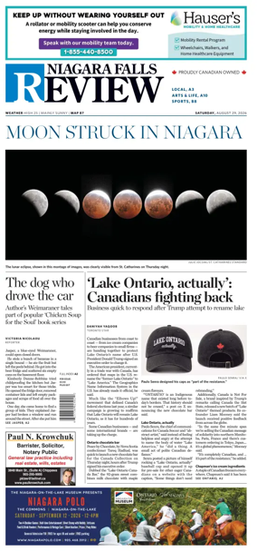 Cover of The Niagara Falls Review