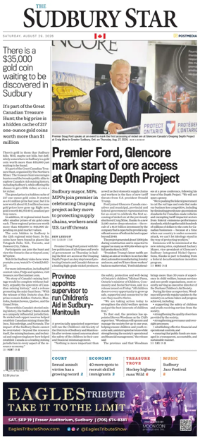 Cover of The Sudbury Star