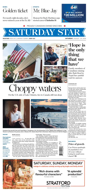 Cover of Toronto Star