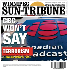 Cover of Winnipeg Sun