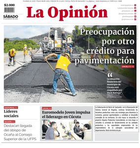 Cover of La Opinion