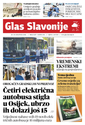 Cover of Glas Slavonije