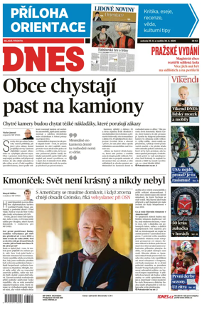 Cover of MF DNES