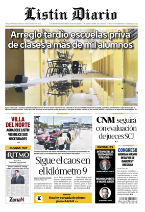 Cover of Listin Diario
