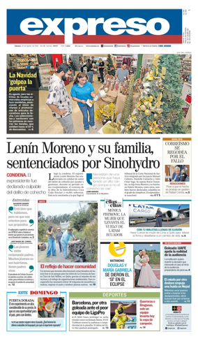 Cover of Diario Expreso