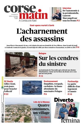Cover of Corse Matin