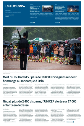 Cover of EuroNews (French Edition)
