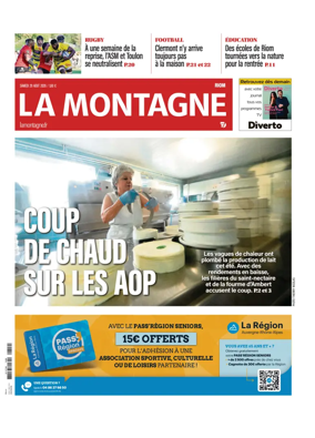 Cover of La Montagne (Riom)