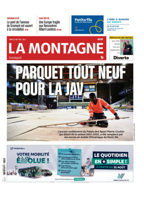 Cover of La Montagne (Vichy)