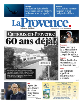 Cover of La Provence Aubagne-La Ciotat