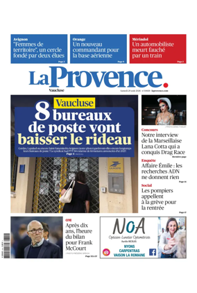 Cover of La Provences Vaucluse