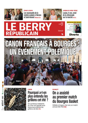 Cover of Le Berry Republicain