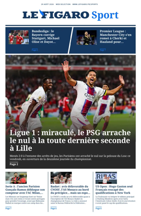 Cover of Le Figaro Sport