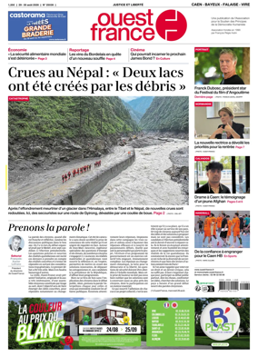 Cover of Ouest France (Caen - Bayeux - Falaise - Vire)