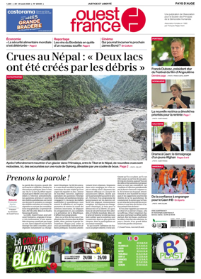 Cover of Ouest France (Pays d'Auge)