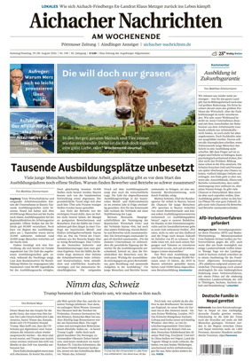 Cover of Aichacher Nachrichten