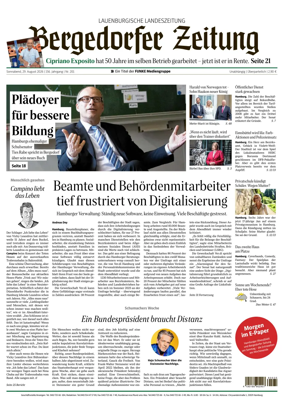 Cover of Bergedorfer Zeitung