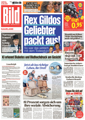 Cover of BILD Saarland