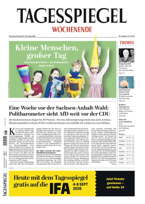 Cover of Der Tagesspiegel