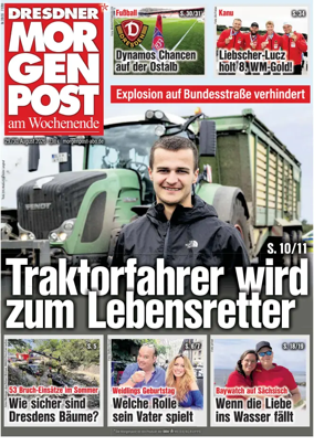 Cover of Dresdner Morgenpost
