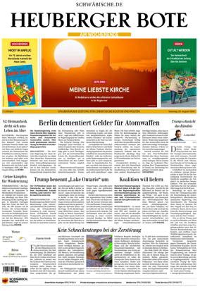 Cover of Heuberger Bote